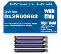 For Xerox AltaLink C8030 C8035 C8045 C8055 C8070 Drum Unit Compatible 013R00662 Imaging Drum,4Pack-013R00662
