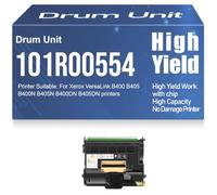 For Xerox B400N B405N Drum Unit Compatible 101R00554 Imaging Drum High Yield for Xerox VersaLink B400 B405 B400DN B405DN Printers 80000 Pages,1PC-Black