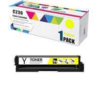 For Xerox C230 C235 Toner Cartridge, Standard Capacity 1500 Pages Replacement For Xerox C235 Ink Cartridge 006R04383 006R04384 006R04385 006R04386 Compatible C230 C235 Color Printer,Yellow-1 Pack