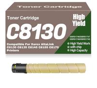 For Xerox C8130 C8135 C8145 C8155 C8170 Toner Cartridges 006R01746 006R01747 006R01748 006R01749 Compatible for Xerox AltaLInk C8130 C8135 C8145 C8155 C8170 Printers,C8130-Yellow