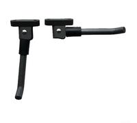 For Xiaomi For M365 Pro 1s Essential Electric Scooter Kickstand Metal Parking Stand Side Support Leg Replacement Part Accessories Black(Black)