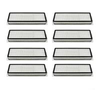 For Xiaomi For Mijia H50 Pro 0v42gl Robot Vacuum Filter Replacement Pp Non-woven Fabric Dust Collector Enhancing Air Quality For Pet Dander And Fine Particles Cleaning Accessory Kit(8pcs)