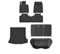 For Xiaomi For SU7 2026 Car Floor Mats Trunk Pad TPE 3D | LHD Black Cargo Liner Back Cushion TPE Accessories floor mats(7PCS LHD)