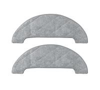 For Xiaomi For VIOMI S9 Accessories Spare Parts Robot Vacuum Cleaner Replacement Dust Bag Hepa Filter Mop Rags Consumables Commendable (Color : 2PCS Mop Cloth)