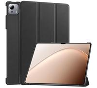 for Xiaomi Pad 7 Ultra 14 inch 2025 Tri-Fold Smart Tablet Case, Shockproof Leather Stand Protective Cover with Auto Wake/Sleep,Black