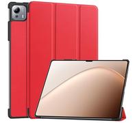 for Xiaomi Pad 7 Ultra 14 inch 2025 Tri-Fold Smart Tablet Case, Shockproof Leather Stand Protective Cover with Auto Wake/Sleep,Red