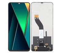 For Xiaomi Poco C75 Screen Replacement for Xiaomi Poco C75 LCD Display for Xiaomi Poco C75 2410FPCC5G Digitizer Touch Screen Assembly Repair Kits (Black, Without Frame)