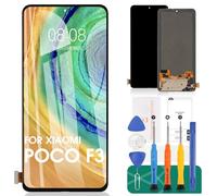 For Xiaomi Poco F3 Screen Replacement For Redmi K40 Pro / K40 Pro Plus LCD Display For Xiaomi Redmi K40 Touch Screen Digitizer Assembly Repair Kits (Black)