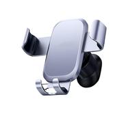 For Xiaomi Realme Moile Phone Baseus Metal Car Phone Holder Gravity Phone Stand Air Vent Car Holder Stand(Silver)