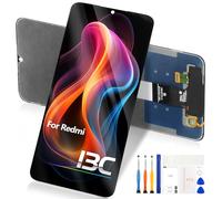 For Xiaomi Redmi 13C LCD Display for Redmi 13C 23100RN82L, 23106RN0DA LCD Screen Touchscreen Digitizer Assembly Frame (Black)