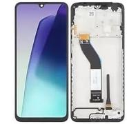 For Xiaomi Redmi 14C 4G Screen Replacement for Xiaomi Redmi 14C 4G LCD Display 2411DRN47C 2409BRN2CA Digitizer Touch Screen Assembly Repair Kits With Frame(Black)