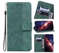 for Xiaomi Redmi 14C/Redmi A4/POCO C75 Phone Wallet Case for Xiaomi Redmi 14C/Redmi A4/POCO C75 Shockproof Case with Card Holder Kickstand Men Women Vintage Retro Leather Flip Case Cover,green