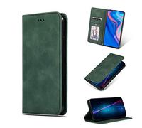 for Xiaomi Redmi A5 Case, Shockproof PU Leather Flip Notebook Wallet Phone Case with Magnetic Closure Kickstand Card Holder Folio Slim Soft TPU Bumper Protective Cover for Xiaomi Redmi A5 green