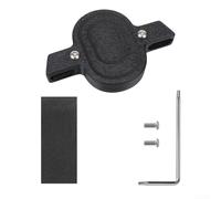 For Xiaomi Tag Bike Mount, for PLA Fixed Bracket For Xiaomi Smart Tag,Secure Anti-Theft Holder For Cycling,Black,7.5x5.5x1cm(Screw type)