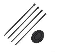 For Xiaomi Tag Bike Mount, for PLA Fixed Bracket For Xiaomi Smart Tag,Secure Anti-Theft Holder For Cycling,Black,7.5x5.5x1cm(strap type)