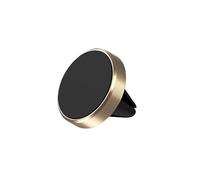 For Xiaomi Universal Magnetic Car Phone Holder Mount Air Vent Smartphone Mobile Stand Bracket Cell GPS Support In Car(Gold)