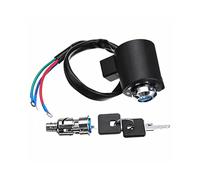 For Xl Fx For Sportster For Dyna Ignition Key Coil Switch 3 Wire Round Barrel Replacement Device Accessories Motobike Ignition Coil