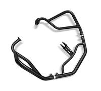 For XL750 2023-2025 Motorcycle Bumper Engine Upper Protector Frame Guard Bar Anti-collision Anti-fall Wear Highway Crash Bar Engine Guard(Black)