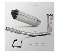 For XL750 For Transalp 750 Motorcycle Exhaust Full System Front Link Connect Muffler With DB Killer Motorcycle Muffler Exhaust(B)