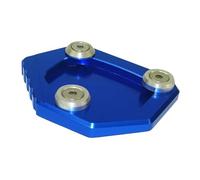 For XLV 600 650 700 For Transalp For Dominator NX FMX Kickstand Foot Side Stand Extension Pad Support Plate Reduces the risk of tilting(Blu)