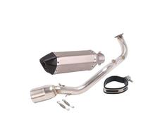 For Xmax 125 X MAX125 2021 2022 Slip On Full Systems Motorcycle Exhaust Escape Fornt Link Pipe Muffler HRQCTIM(11)