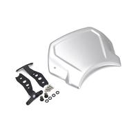 For XSR900 2016 2017 2018 2019 2020 2021 Motorcycle Cafe Sports Frontal Plate WindScreen Windshield Deflector Motorcycle Wind(Silver)