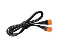 for xt60 Extension Cable 12AWG Pure Copper Solar Panel Connector for Portable Generator & for lipo for battery - 30A 360W Power Cord Red Black(5.0M)