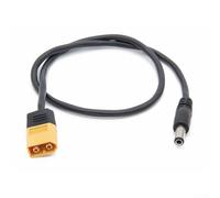 For XT60 Male to Male DC5525 Power Cable Adapter for TS100 Soldering Iron Constructed from Heat Resistant Silicone with Gold Plated Terminals for Stable Electrical Flow