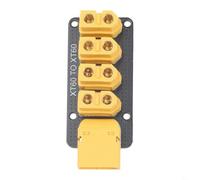 for xt60 Power Distribution Board, One-to-Four High-Current for RC Model Aircraft for battery Connection(A)