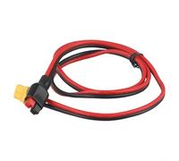 For XT60H Female to For Anderson Adapter Extension Cord Cable with High Temperature Connector Materials for RC and Solar Energy Systems (3.0FT)