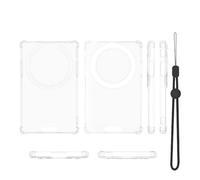 For XTEINK-X4 Pro e-book Exclusive Magnetic Protective Case,Slim, Portable and Shock-resistant Protective Cover，Transparent