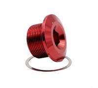 For XTR FCM9100 Compatible Crank Screw, Alloy Bolt for Improved Stability and Performance (Red id)