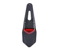 For XTX 660 Rear Mudguard Motorcycle Tail Light LED Motorcycle Brake Tail Lights Rear Wing License Plate Lights for Dirt Bike (Red)