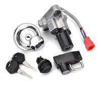 For XVS650AT For XVS1100 For Drag For Star For V-Star For Silverado For Midnight Ignition Switch Fuel Gas Cap Seat Lock Key Kit Ignition Switch Ignition Key Switch
