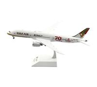 For XX2327 Gulf Air "Retro Livery" Boeing Diecast 1:200 Scale Jet Aircraft Model Reg#A9C-FG single plane