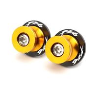 For Y&AMA&HA FZ1 FZ-1 2006-2015 FZ6 N S 2004-2016 FZ8 FZ-8 2010-2018 Sliders Stand Screws CNC Accessories M6 Bolts(Gold13)