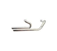 For Y&amaha For Drag Star 400 For V-star 650 XVS650 DS650 XVS400 650A Motorcycle Exhaust Full System Silencer Tube Muffler Pipe Motorcycle Exhaust Pipe(A Chrome)