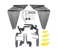 For Y&amaha For MT 09 SP For MT09 2021-2023 Motorcycle Accessories Side Downforce Spoilers Fixed Winglet Fairing Wings Side Cowling Side Fairing(Carbon Look-yellow)
