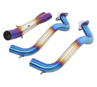 For Y&amaha For MT07 FZ 07 XSR 700 2014-2021 Motorcycle 50.8 Mm Muffler Exhaust System Front Link Pipe Connect End Silencers motorbike muffler exhaust(B)
