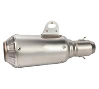 For Y&amaha For MT07 Motorcycle Middle Tail 38-51mm Slip-on Muffler Exhaust Pipe Motorcycle Exhaust Muffler System(2)