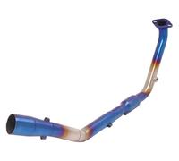 For Y&amaha For MT15 YZF R15 V3 For MT125 2017-2024 Motorcycle Escape Front Mid Link Connecting 51mm Muffler Exhaust Pipe Motorcycle Exhaust Muffler System(Type B)