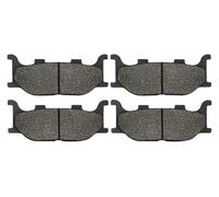 For Y&amaha For Vstar XVS 1100 For Dragstar For Classic For Custom For Midnight For Silverado 1999-2009 Brake Pads Motorcycle Parts Brake Pads Brake Pads Motorcycle(2 Pairs Front)