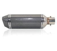 For Y&amaha For YZF FZ400 TMAX530 35-51mm Motorcycle Scooter ATV Exhaust Muffler Pipe Escape Moto Exhaust Pipe Motorcycle Muffler Exhaust Pipe(5)