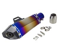 For Y&amaha FZ1 R6 R15 R3 51mm Inlet Motorcycle Exhaust Pipe Muffler Escape Silencer diameter slip exhaust pipe(3)