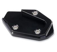 For Y&amaha MT 03 MT 25 YZF R3 YZF R25 Motorcycle CNC Foot Side Stand Support Extension Kickstand Pad Plate Enlarger Kickstand Pad Motorcycle Side Stand Plate Pad(1)