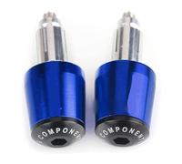 For Y&amaha MT03 2013-2019 Motorcycle CNC Aluminum Handlebar Bar End Plug Balance Pad Modified Accessory Red Blue Orange Black Motorcycle Handlebar Caps Ends Plug(Blue)