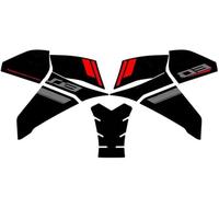 For Y&amaha MT03 MT-03 Motorcycle Anti Slip Fuel Oil Tank Pad Side Grip Sticker Decal Protector Traction(Color5)
