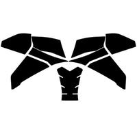 For Y&amaha MT03 MT-03 Motorcycle Anti Slip Fuel Oil Tank Pad Side Grip Sticker Decal Protector Traction(Color10)