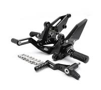 For Y&amaha MT09 FZ-09 MT-09 V3 FZ09 2021-2024 CNC Aluminum Rearset Footpeg Footrest Rear Set Foot Peg Pedal Motorcycle Foot Pegs(Black)