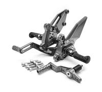 For Y&amaha MT09 FZ-09 MT-09 V3 FZ09 2021-2024 CNC Aluminum Rearset Footpeg Footrest Rear Set Foot Peg Pedal Motorcycle Foot Pegs(Gray)